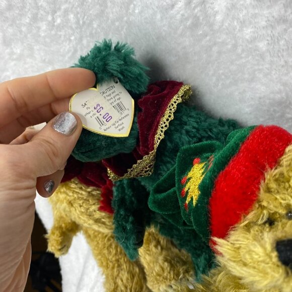 TY Attic Treasures Christmas Bear Lot of 4 - Peppermint, Laurel, Jangle,  Spruce - Picture 8 of 10